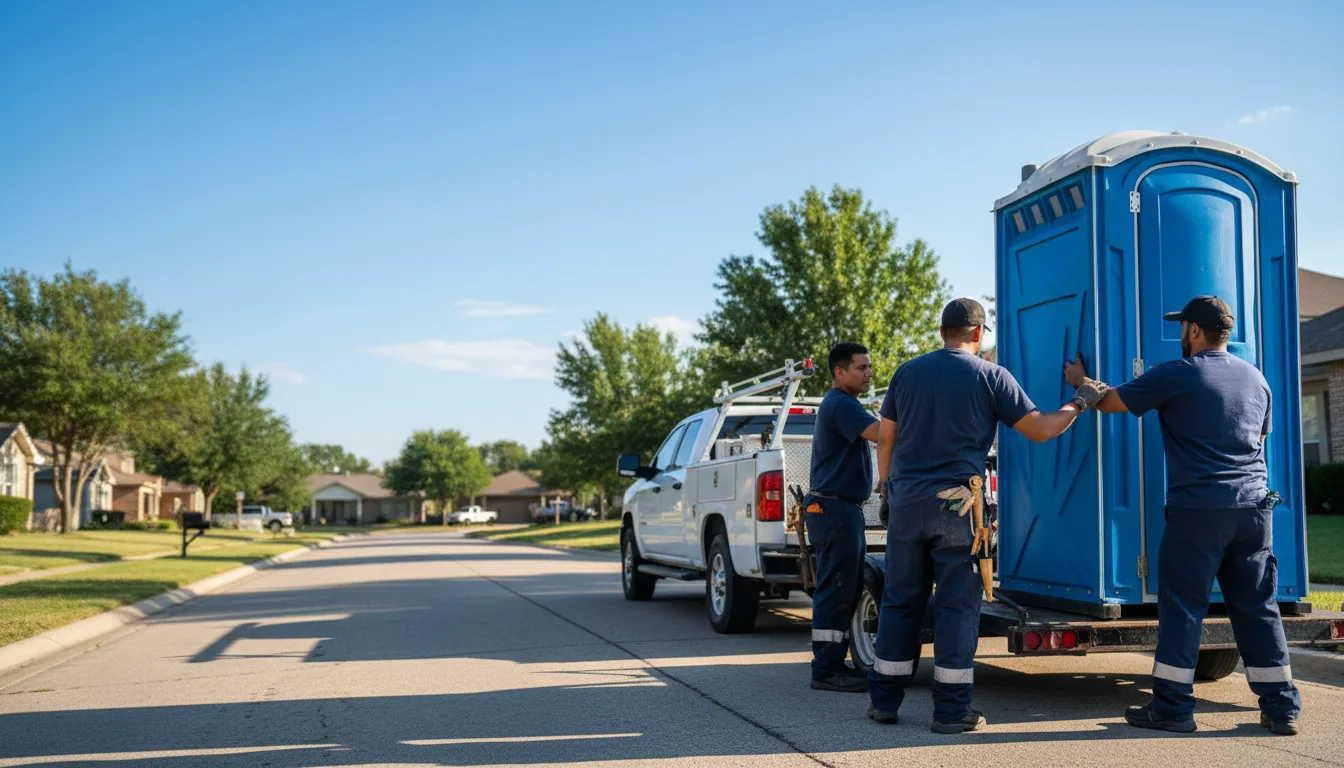 Portable Toilet Rental in Rosedale, LA near me
